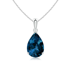Colgante Zafiro brillante